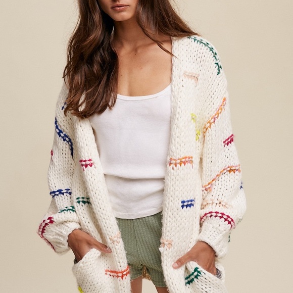 Anthropologie Sweaters - Anthropologie The Hilda Hand Crochet Cardigan